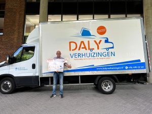 Verhuisbedrijf Daly Verhuizingen tevreden klant