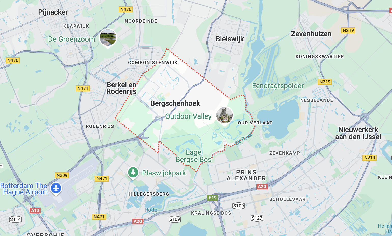 Verhuisregio Bergschenhoek