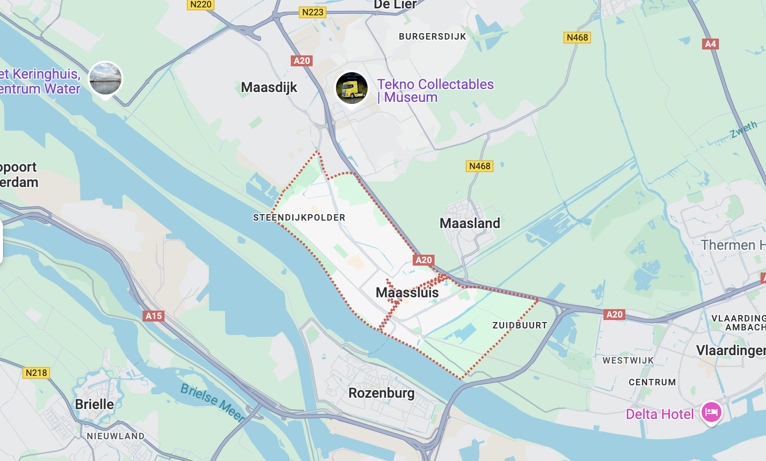 Verhuis plattegrond voor ons lokale verhuisteam